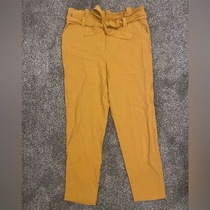 Halogen High Waisted Paper Bag Pants 10